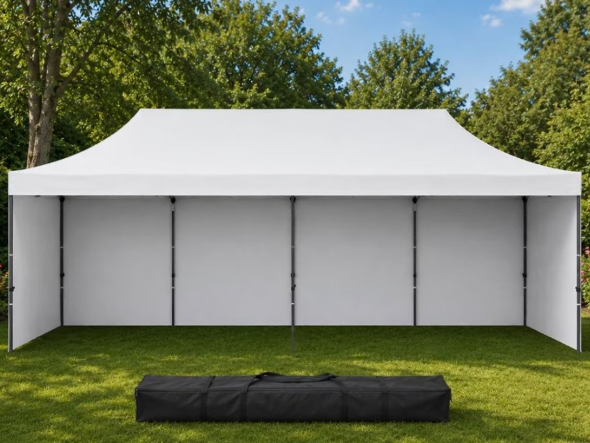Pavillon 6x3m (weiß)